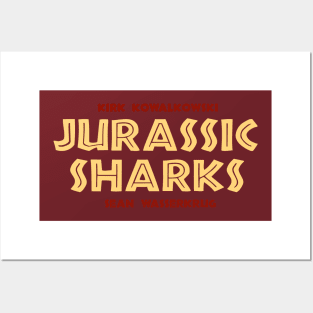 Jurassic Sharks Posters and Art